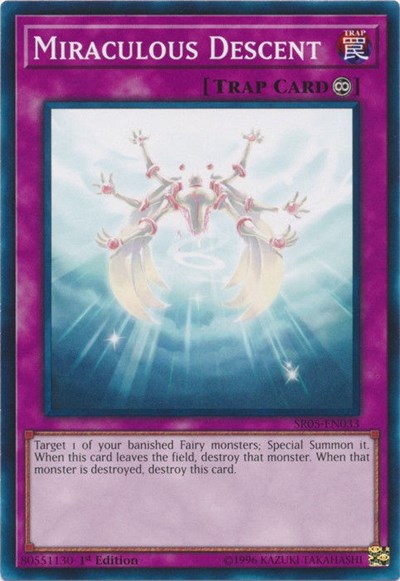Miraculous Descent (SR05-EN033) [Structure Deck: Wave of Light]
