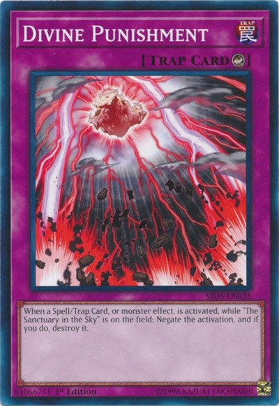 Divine Punishment (SR05-EN035) [Structure Deck: Wave of Light]