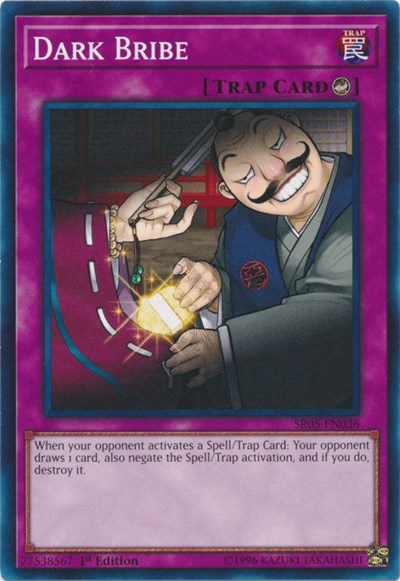 Dark Bribe (SR05-EN036) [Structure Deck: Wave of Light]