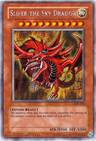 Slifer the Sky Dragon (Secret Rare) (GBI-001) [Yu-Gi-Oh! Duel Monsters International: Worldwide Edition]