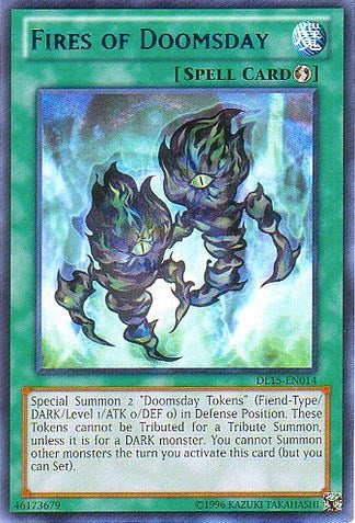 Fires of Doomsday (Blue) (DL15-EN014) [Duelist League Promo]
