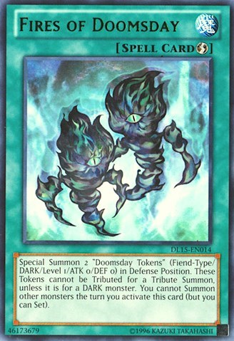 Fires of Doomsday (Green) (DL15-EN014) [Duelist League Promo]