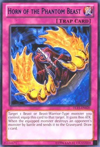 Horn of the Phantom Beast (Blue) (DL15-EN020) [Duelist League Promo]