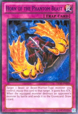 Horn of the Phantom Beast (Purple) (DL15-EN020) [Duelist League Promo]