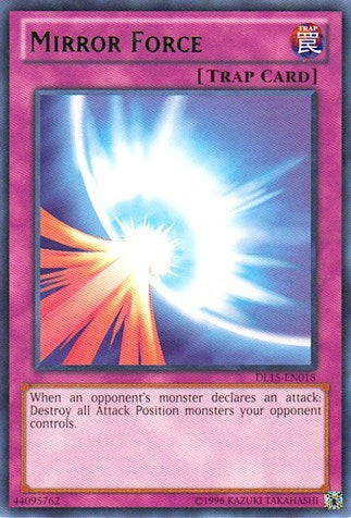 Mirror Force (Green) (DL15-EN018) [Duelist League Promo]