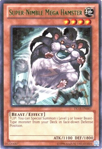 Super-Nimble Mega Hamster (Green) (DL15-EN007) [Duelist League Promo]