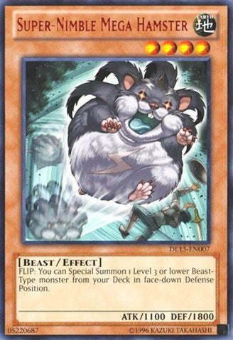 Super-Nimble Mega Hamster (Red) (DL15-EN007) [Duelist League Promo]