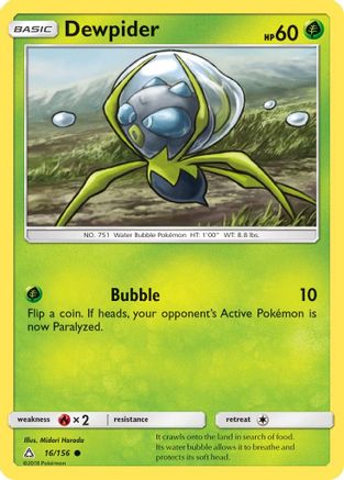 Dewpider 016  SM  Ultra Prism - Common