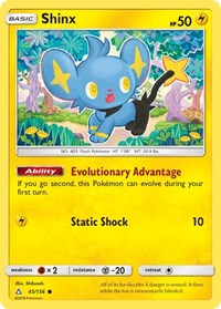 Shinx (45) (45/156) [SM - Ultra Prism]