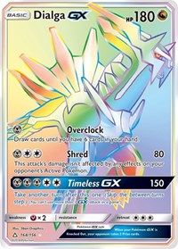 Dialga GX (Secret Rare) (164/156) [SM - Ultra Prism]