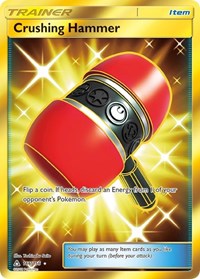 Crushing Hammer (Secret Rare) (166/156) [SM - Ultra Prism]