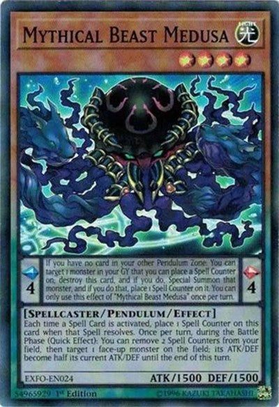 Mythical Beast Medusa (EXFO-EN024) [Extreme Force]
