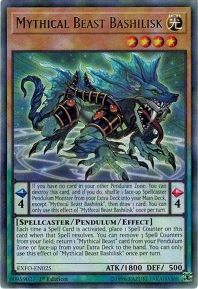 Mythical Beast Bashilisk (EXFO-EN025) [Extreme Force]