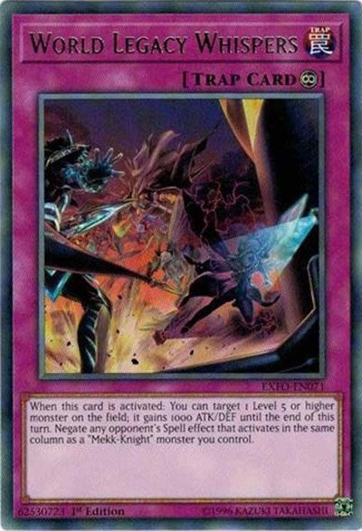 World Legacy Whispers (EXFO-EN071) [Extreme Force]