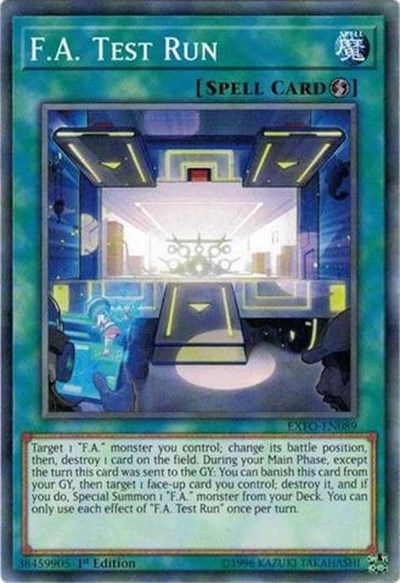 F.A. Test Run (EXFO-EN089) [Extreme Force]