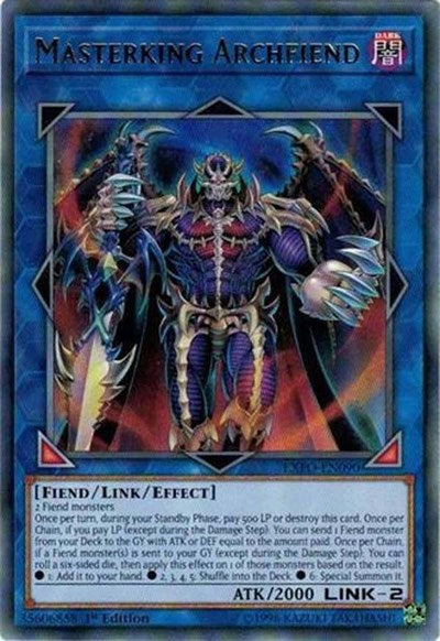 Masterking Archfiend (EXFO-EN090) [Extreme Force]