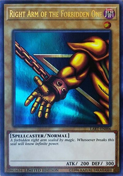 Right Arm of the Forbidden One (LART-EN006) [The Lost Art Promotion]