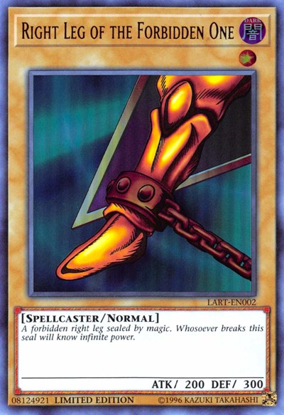 Right Leg of the Forbidden One (LART-EN002) [The Lost Art Promotion]