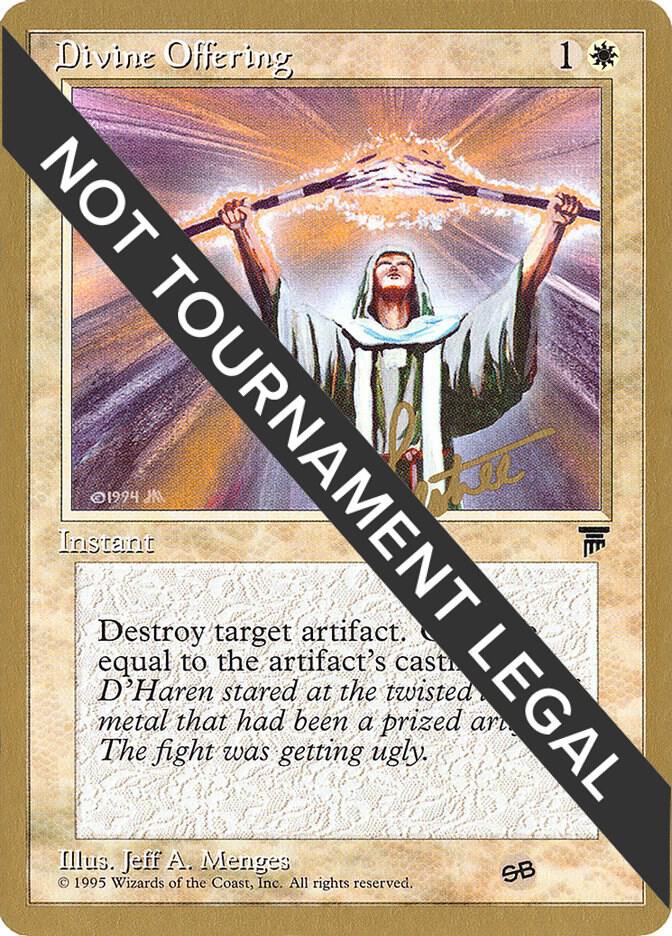 Divine Offering - 1996 Preston Poulter (LEG) (SB) [World Championship Decks]