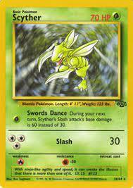 Scyther (10) 010/64  - Unlimited Holofoil Jungle - Holo Rare