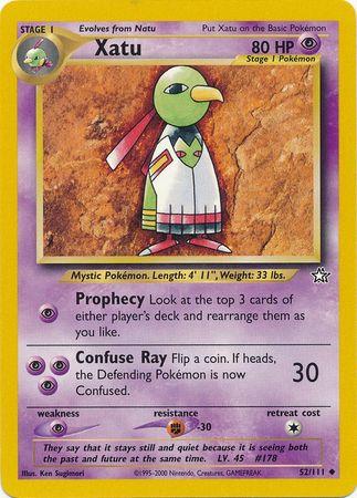 Xatu 052/111  - Unlimited Neo Genesis - Uncommon