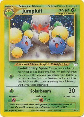 Jumpluff 009/64  - Unlimited Holofoil Neo Revelation - Holo Rare