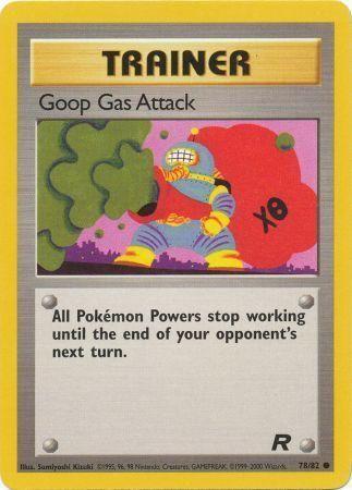 Goop Gas Attack 078/82  - Unlimited Team Rocket - Common