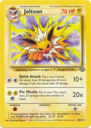 Jolteon (20) 020/64  - Unlimited Jungle - Rare