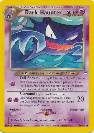 Dark Haunter 036/105  - Unlimited Neo Destiny - Uncommon
