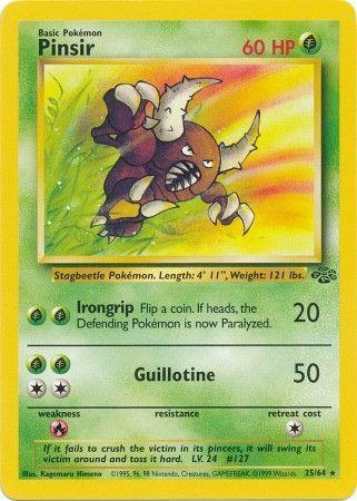 Pinsir (25) 025/64  - Unlimited Jungle - Rare