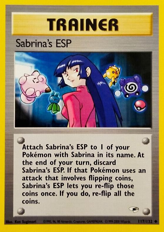 Sabrina's ESP 117/132  - Unlimited Gym Heroes - Uncommon