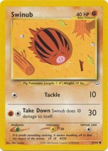 Swinub 057/64  - Unlimited Neo Revelation - Common
