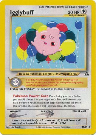 Igglybuff 040/75  - Unlimited Neo Discovery - Uncommon