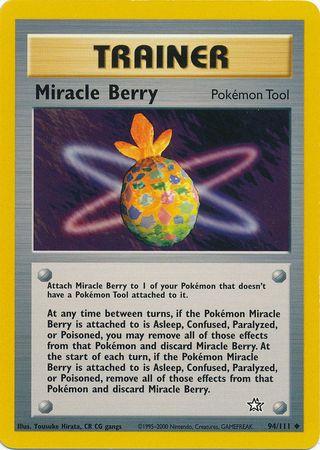 Miracle Berry 094/111  - Unlimited Neo Genesis - Uncommon