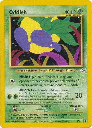 Oddish 068/111  - Unlimited Neo Genesis - Common