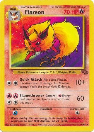 Flareon (19) 019/64  - Unlimited Jungle - Rare