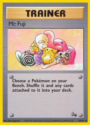 Mr. Fuji 058/62  - Unlimited Fossil - Uncommon