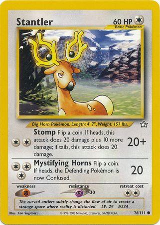 Stantler 076/111  - Unlimited Neo Genesis - Common