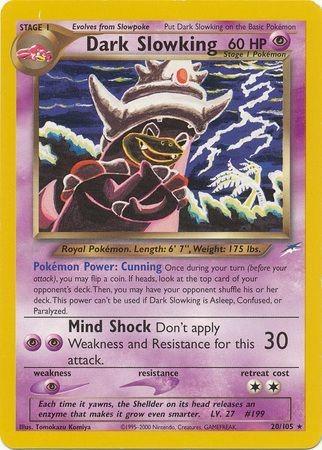 Dark Slowking 020/105  - Unlimited Neo Destiny - Rare