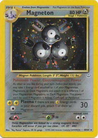 Magneton 010/64  - Unlimited Holofoil Neo Revelation - Holo Rare
