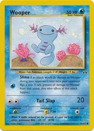 Wooper 071/75  - Unlimited Neo Discovery - Common