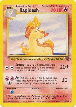 Rapidash 044/64  - Unlimited Jungle - Uncommon