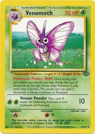 Venomoth (29) 029/64  - Unlimited Jungle - Rare