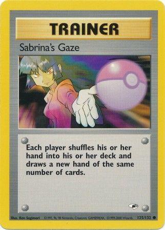 Sabrina's Gaze 125/132  - Unlimited Gym Heroes - Common