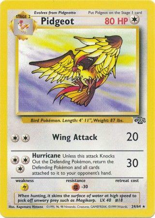 Pidgeot (24) 024/64  - Unlimited Jungle - Rare