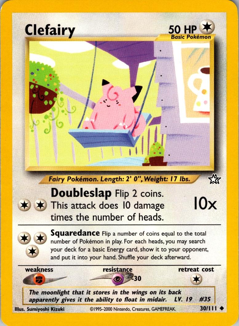Clefairy 030/111  - Unlimited Neo Genesis - Uncommon