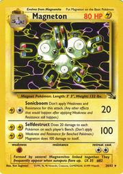 Magneton (11) 011/62  - Unlimited Holofoil Fossil - Holo Rare