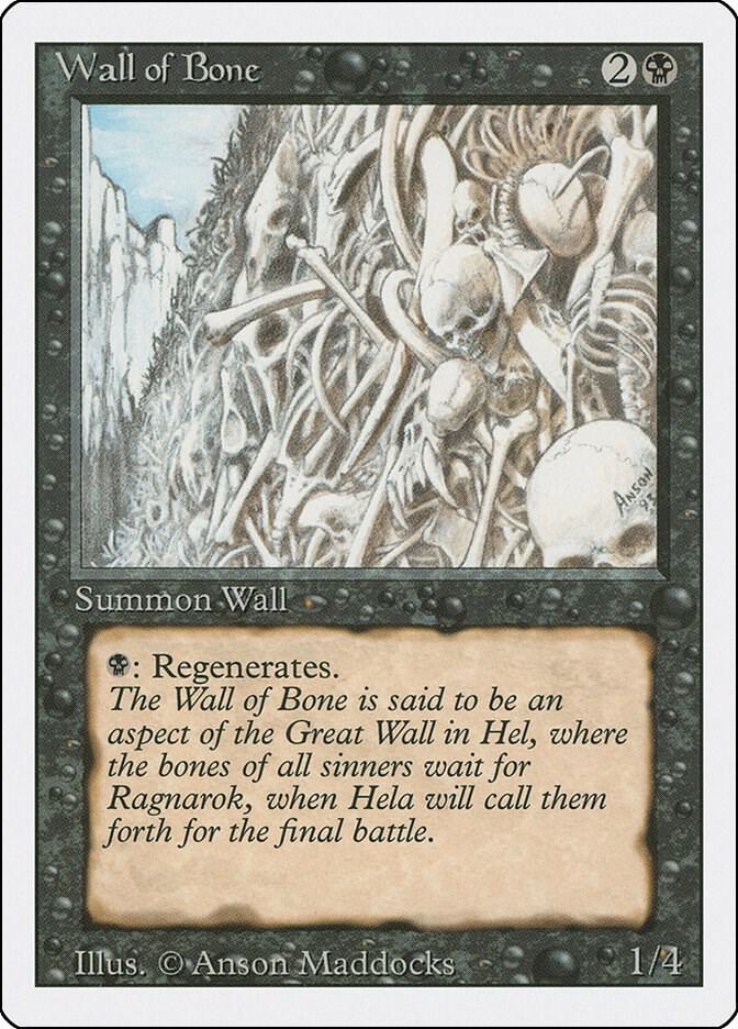 Wall of Bone [Revised Edition]
