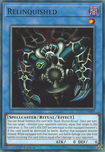 Relinquished (LED2-EN000) [Legendary Duelists: Ancient Millennium]