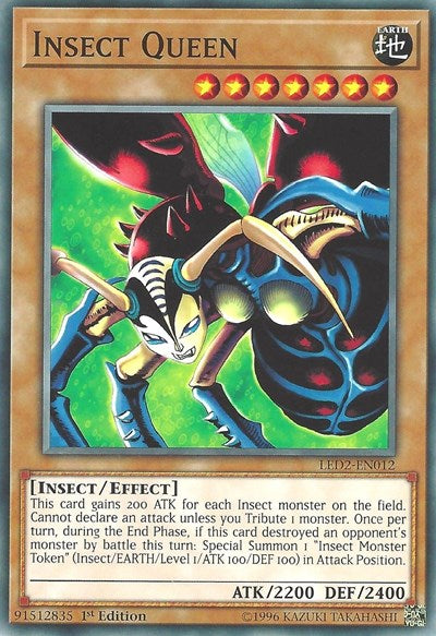 Insect Queen (LED2-EN012) [Legendary Duelists: Ancient Millennium]